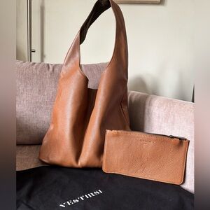 Vestirsi Scarlett Leather Hobo Bag